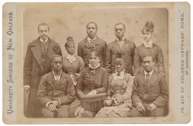 University Singers of New Orleans, c. 1879