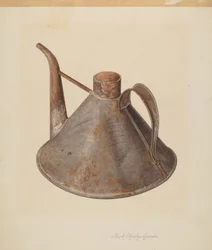Spouted Oil Can