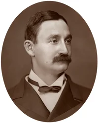 Captain Frederick Burnaby, Officer in the Royal Horse Guards, 1877