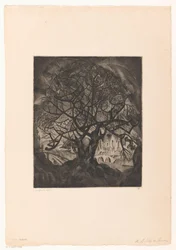 Tree with Bare Branches