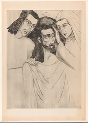 Christ between John the Baptist and Mary
