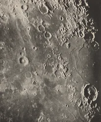 Lunar Photograph Capuanus - Bouillaud - Gassendi