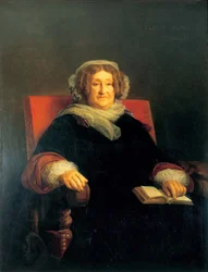 Portrait of Madame Clicquot, née Ponsardin 1777-1866, Between 1851 and 1860
