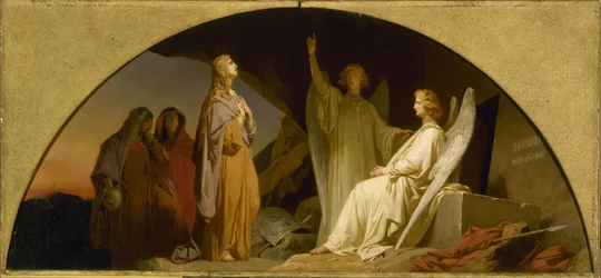 Sketch for the Eglise de la Madeleine: Sainte Madeleine at the Sepulchre
