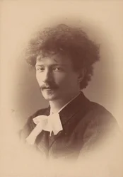 Portrait of the composer Ignacy Jan Paderewski