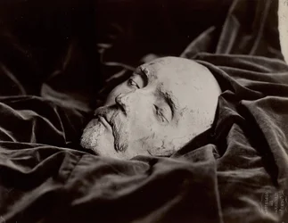 Death Mask of William Shakespeare, c.1865 (albumen silver print)