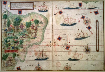 Hydrographic map of Brazil