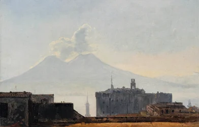 View of Naples with Vesuvius