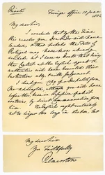 Letter from Henry John Temple to RB Hoppner, 18th June 1832