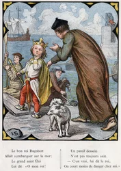 Illustration by Lorenz Frolich (1820-1908) for the popular song 