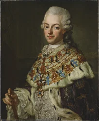 Portrait of King Gustav III of Sweden
