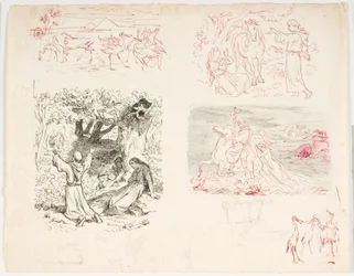 Six drafts for The Marsh King