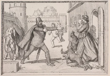 Illustration for Adam Oehlenschläger