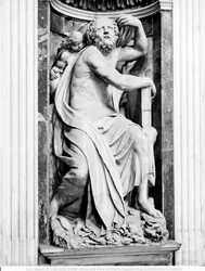 The prophet Elijah, in the Chigi Chapel