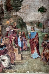 Life of St. Cecile: Trial of St Cecilia, (detail)