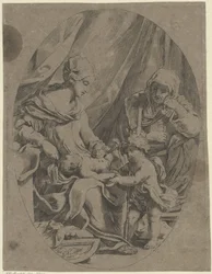 Mary with the Christ Child, Young John the Baptist, and Elizabeth