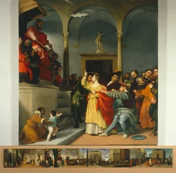Altarpiece of Saint Lucia or Saint Lucia Before Judge