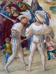 Martyrdom of Saint Barbara, (detail)