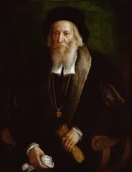 Portrait of a Gentleman, said to be Sebastian Cabot