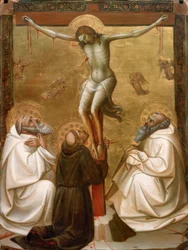 Christ on the Cross with Saints Benedict, Francis, and Romuald