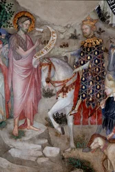 Predication of Saint John the Baptist (detail)