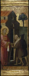 Saint Lawrence Distributing Alms to the Poor. Scenes from the Life of Saint Lawrence