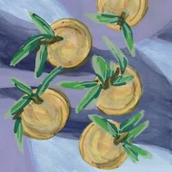 Clementines Pastel Yellow