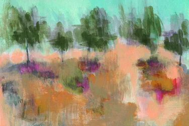 Dreamy Abstract Landscape