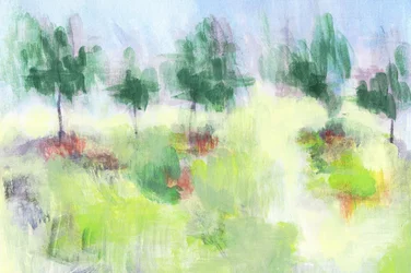 Dreamy Green Landscape
