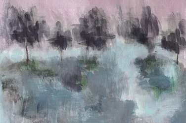 Misty Forest Abstraction