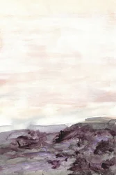 Misty Purple Landscape