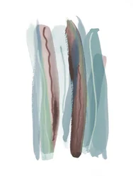 Muted Watercolor Strokes