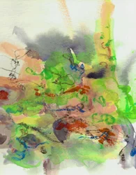 Vibrant Organic Abstract