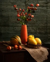 Autumn Harvest Still Life