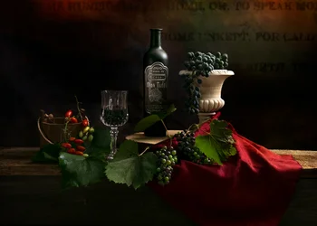 Classic Wine Still Life