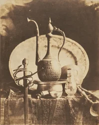 [Still Life with Vase and Sword]