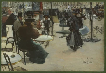 Street Scene, also known as Terrace of a Café, ca. 1895