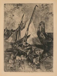 Fishing Boats, Normandy