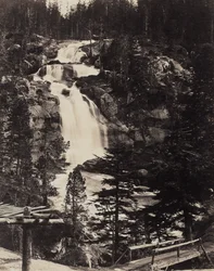 Great Upper Waterfall, High Alps