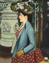 An Elegant Woman at the Élysée Montmartre