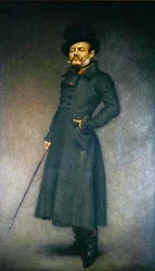 Firmin Gemier in the Role of Colonel Bridau in the Play 