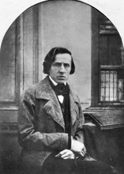 Polish composer and pianist Frederic Chopin