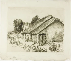 Cottage with Five Children