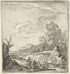 Landscape with Rider and Shepherd