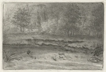 River with Waterfall