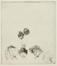 Study Sheet with Six Heads