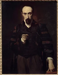 Portrait of Achille Deveria, painter and engraver