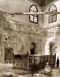 Tomb in a Mosque, Cairo, Egypt