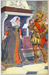 Arrest of Marie Stuart in 1567