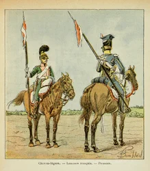 Light Horses of the Guard: French and Polish Lancier